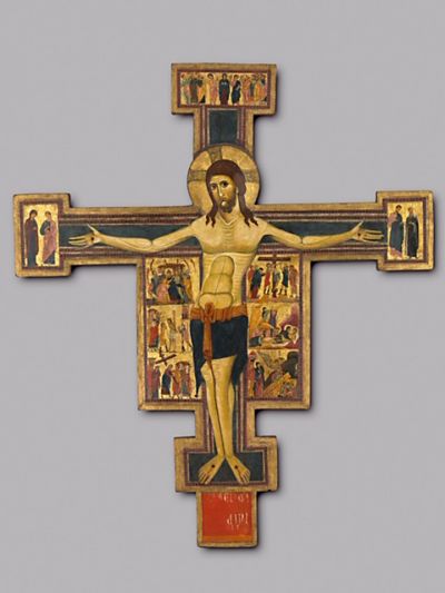 A Painted Crucifix from Pisa