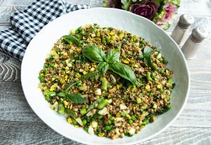 In the Cucina with La Gazzetta: Spring Lentil &amp; Farro Salad