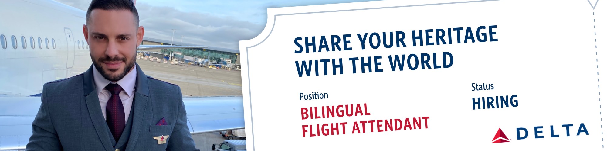 Bilingual Flight Attendant - DELTA