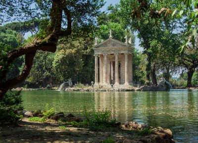 Redevelopment of parks, gardens and historic villas in Rome