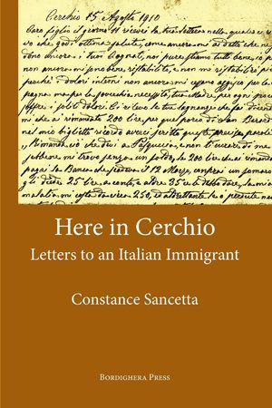 &quot;Here In Cerchio: Letters to an Italian Immigrant&quot;