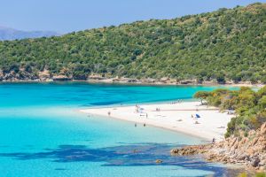 Tuerredda beach in Sardinia, Italy