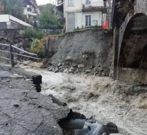The Storm Alex hit South-eastern France and North-western Italy