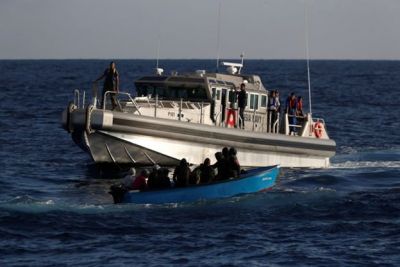 fourteen desperate migrants drown in the sea