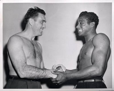 Joey Maxima and Floyd Patterson