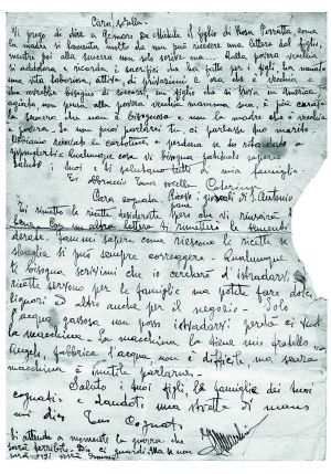 Lucia Bisceglia Lariccia Collection, 1917-1999. RG 77/12/1/1, Archives &amp; Special Collections, William F. Maag, Jr Library, Youngstown State University, Youngstown, Ohio.