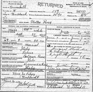 Discovering La Famiglia: Finding Your Family in U.S. Death Records