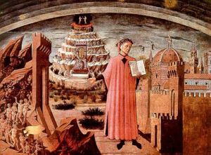 Dante exhibit at Uffizi in Florence