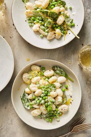 In the  Cucina with  La Gazzetta: Lemon Gnocchi With Peas &amp; Spinach