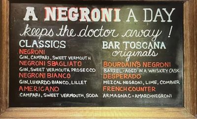 In the  Cucina with  La Gazzetta: The Classic Italian Cocktail: The Negroni