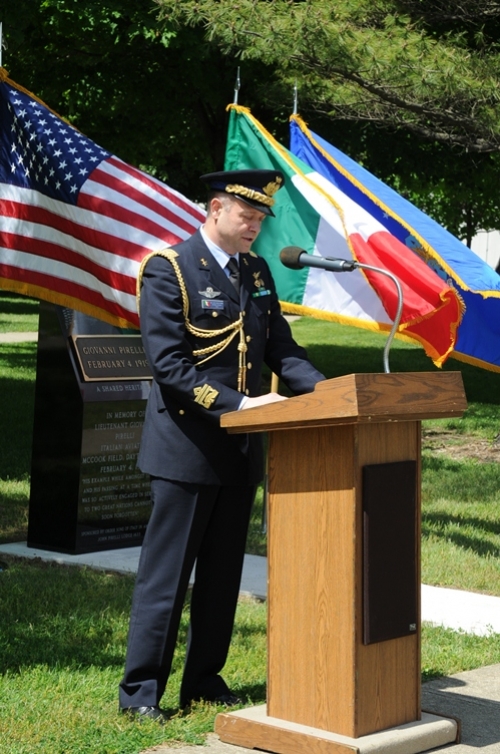 Lt. Giovanni Pirelli is Honored