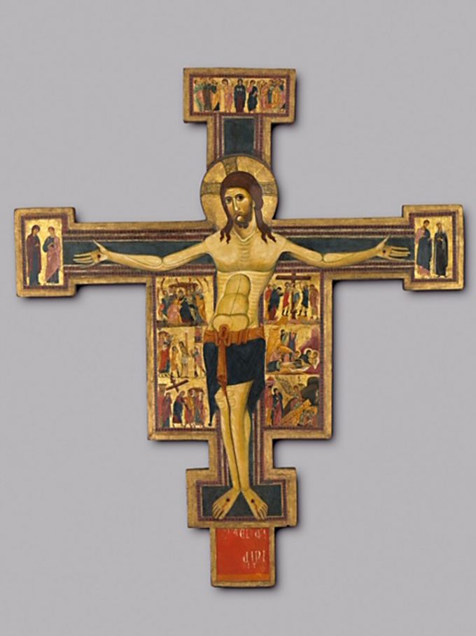 A Painted Crucifix from Pisa La Gazzetta Italiana