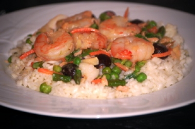 Rice &amp; Seafood Salad