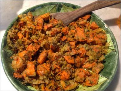 An Umbria Winter Recipe: Lemon Zest Winter Squash