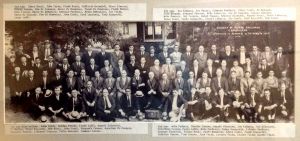 This wonderful 1926 photograph of Akron’s Society Di Mutua Soccorso Carovilese (Carovillese Lodge and Club) has the names of its members documented, many of which are original Italian surnames.