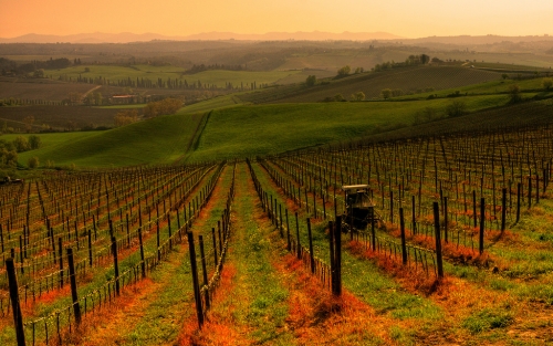 The beautiful towns of Il Chianti