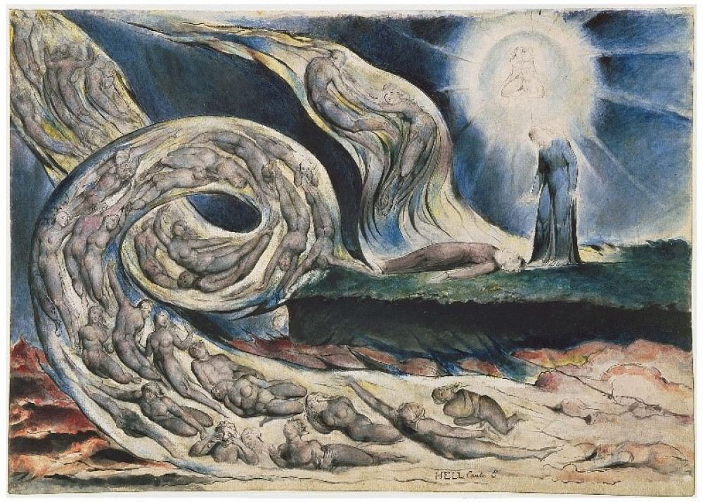 Class 4 dante's inferno william blake the real one