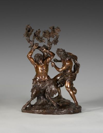 Apollo Flaying Marsyas, c. 1691–1700. Giovanni Battista Foggini (Italian, 1652–1725).   Bronze; h. 59.8 cm. The Cleveland Museum of Art, Leonard C. Hanna Jr. Fund, 2023.2.
