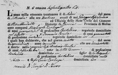 Discovering La Famiglia: Finding Your Family in Italian Civil Records (Part 4)