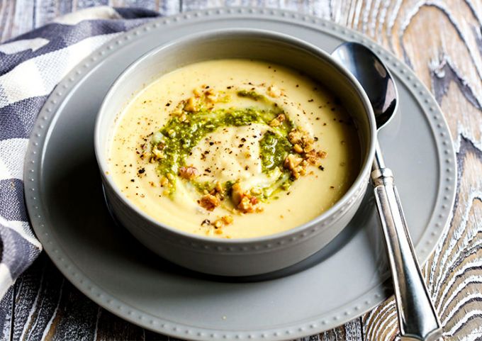In the Cucina with La Gazzetta: Creamy Roasted Parsnip and Garlic Soup