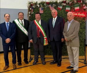 Left to Right: Richard Dell&#039;aquila, former Mayor of Seven Hills; Anthony Biasiotta, Mayor of Seven Hills; Simone Costanzo, Mayor of Coreno Ausonio;  Michael Barth, former Mayor of Seven Hills; Victor Collova, former Mayor of Garfield Hts.