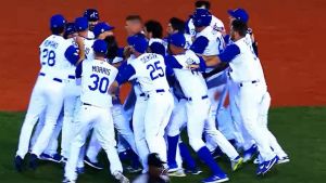 Baseball: first time Italy faced Cuba