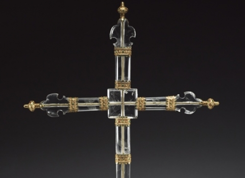 Rock Crystal Cross from Venice