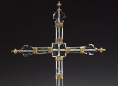 Rock Crystal Cross from Venice