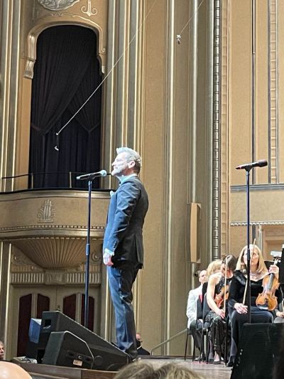 Hugh Panaro at Severance Hall, Cleveland