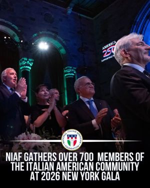 <div class="buttonTitle"><div class="roundedlIcon white mbianco mprest"></div></div>NIAF Celebrates Italian American Excellence at 2026 New York Gala