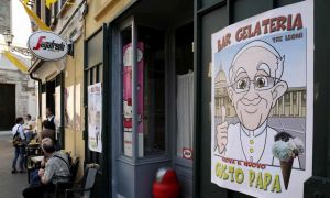 Pope Francis sent 15,000 Ice Creams