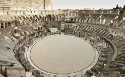 A new floor for the Roman Colosseum