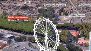 Italy’s culture minister has vowed to stop plans to build the “Wheel of Pompei”