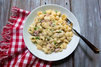 In the Cucina with La Gazzetta - Creamy Pea and Pancetta Pasta