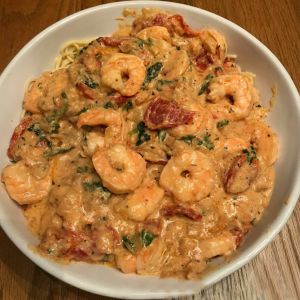 In the  Cucina with  La Gazzetta: Creamy Garlic Butter Tuscan Shrimp