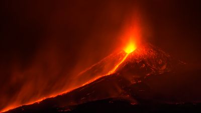 2015 Eruption of Mt. Etna/istockphoto.com