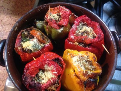 Vegetarian Stuffed Peppers