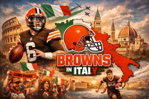 <div class="buttonTitle"><div class="roundedlIcon white mbianco mprest"></div></div>Cleveland Browns Expand Global Reach with New Marketing Rights in Italy