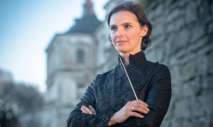 Oksana Lyniv first time female conductor at an Italian opera house